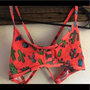 Jolyn Tomcat Cactus Print Top